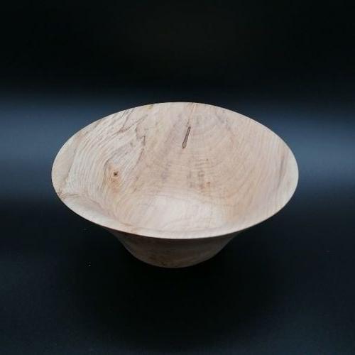 Coupe &agrave; fruits en bois - 19 cm