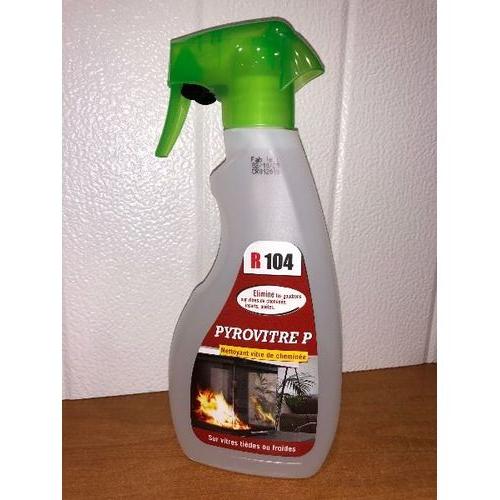 Nettoyant vitre insert de chemin&eacute;es et po&ecirc;les en spray.