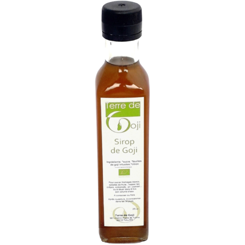 Sirop de Goji bio