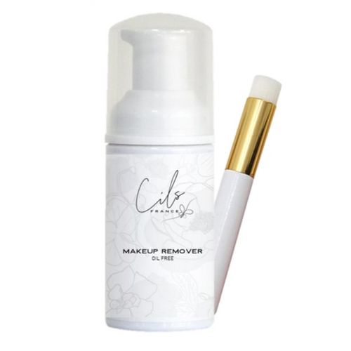 D&eacute;maquillant Hypoallerg&eacute;nique Mousse Pour Extention de Cils + Brosse