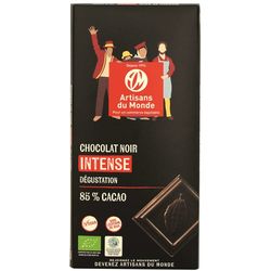 Chocolat bio Noir Intense 100g