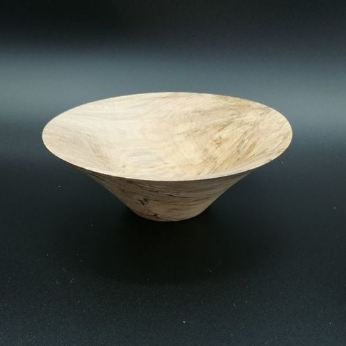 Coupe &agrave; fruits en bois - 16,5 cm
