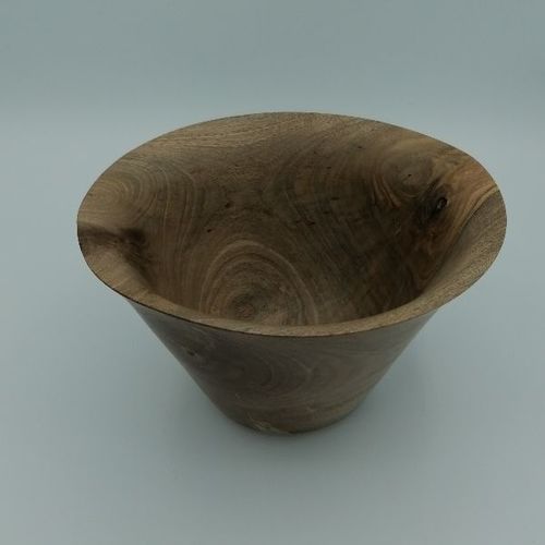 Coupe &agrave; fruits en bois - 20 cm