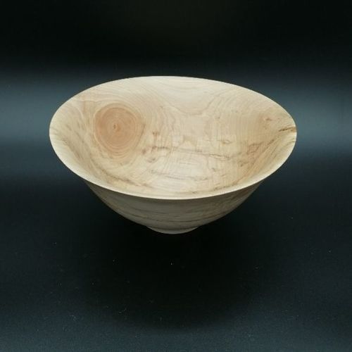 Coupe &agrave; fruits en bois - 20 cm