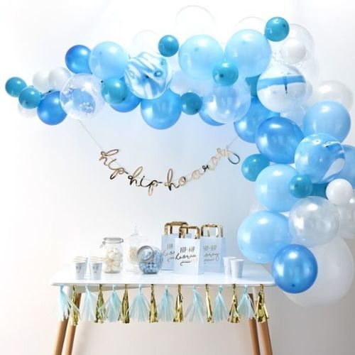 Kit arche ballons bleue
