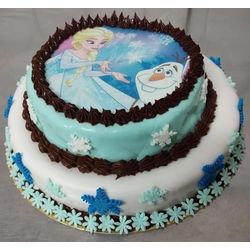 Gâteau Reine des neiges