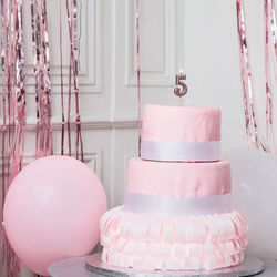Bougie anniversaire chiffre 5 (rose gold, or ou argent)