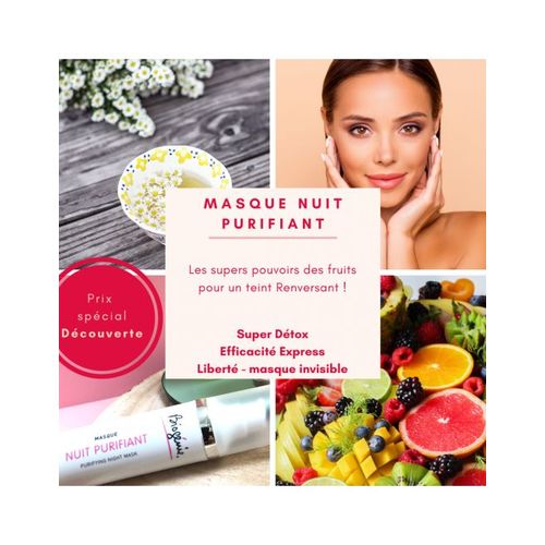 BIOGENIE Masque visage nuit purifiant
