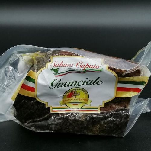 Joue de porc sech&eacute;e Italienne - Guanciale - Salumi Caputo