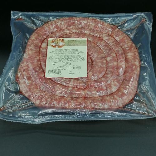 Saucisse italienne fra&icirc;che Poivre Fenouil - environ 900g