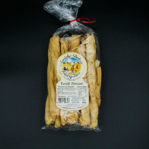 Biscuits italiens Taralli tressés - graines de fenouil - 400g