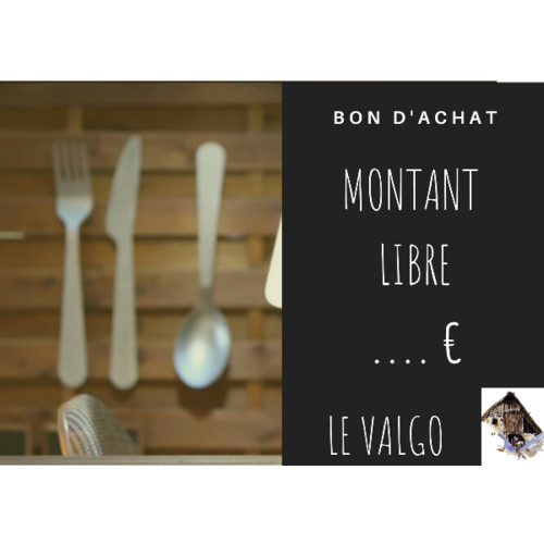 Bon d'achat personnalisable