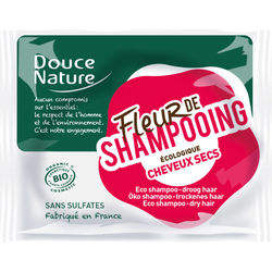 Fleur de shampoing - cheveux secs - Bio