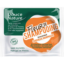 Fleur de shampoing - cheveux normaux -Bio -80g