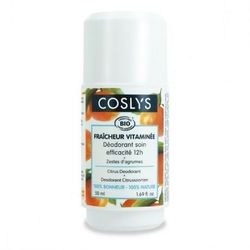Déodorant bille zeste d'agrumes rechargeable - Coslys - Bio