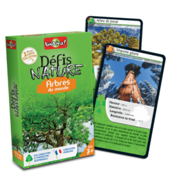Jeu de cartes - Défis nature Arbres du monde - Bioviva
