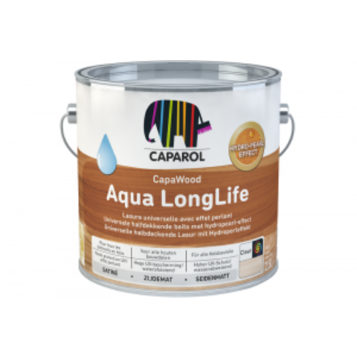 CAPAWOOD Aqua long life - Lasure extérieure bois - Teinte sur mesure - Caparol