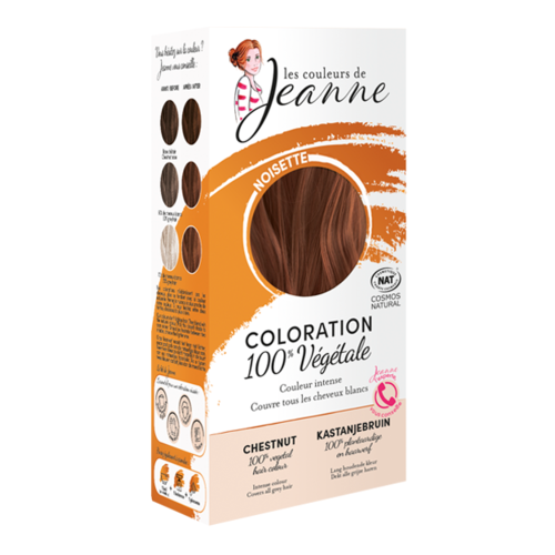 Coloration v&eacute;g&eacute;tal Noisette - Les couleurs de Jeanne