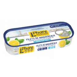 Filets de maquereaux marinés citron basilic BIO - Phare d'Eckmhl