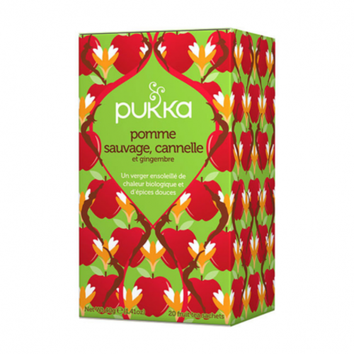 Infusion Pomme Canelle Gingembre Bio en sachets - Pukka