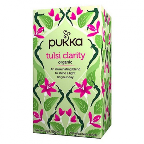 Infusion Tulsi (basilic sacr&eacute;) Bio - Pukka