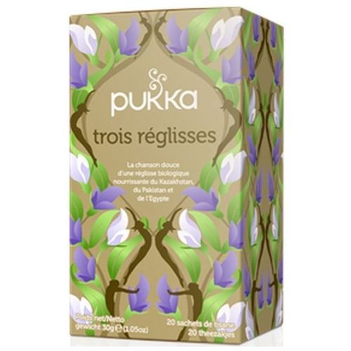 Infusion Trois r&eacute;glisses Bio - Pukka