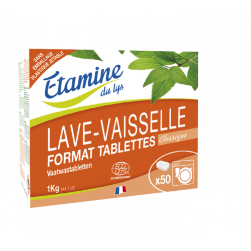 Tablettes lave vaisselle x50 - Etamine du lys - 1kg