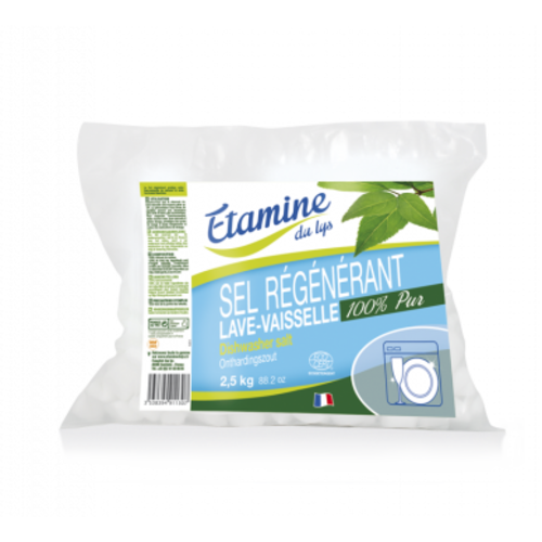 Sel r&eacute;g&eacute;n&eacute;rant lave vaisselle - Etamine du Lys - 2,5kg