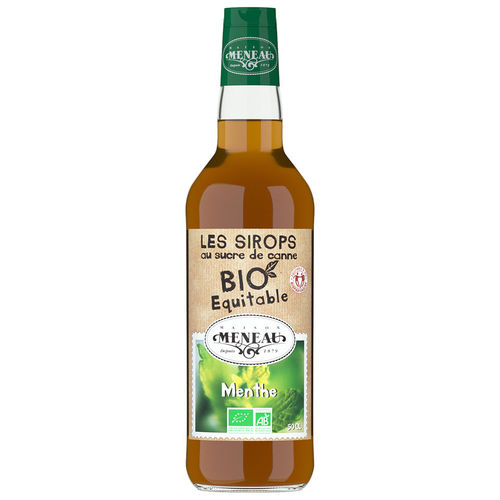 Sirop de Menthe BIo et Equitable - Meneau - 1L
