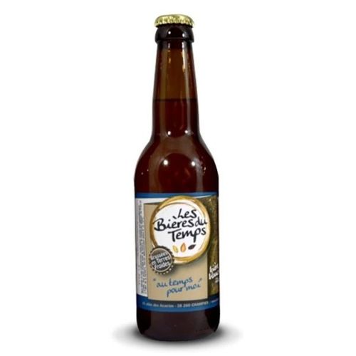 Bière blanche BIO Au temps pour moi - Les Bières du temps - 33cl