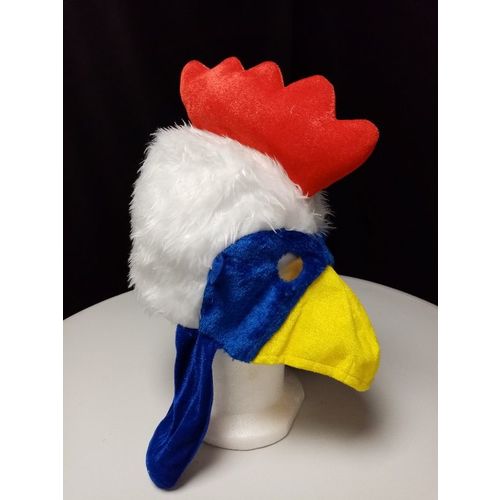 Masque coq supporter