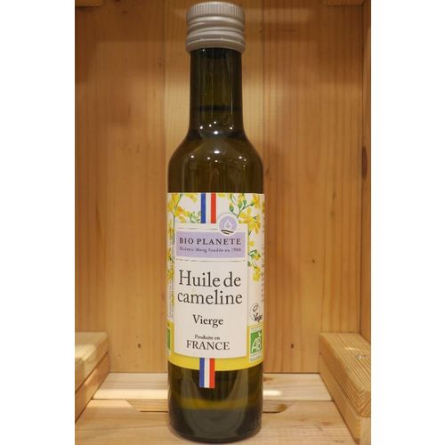 Bouteille huile de cameline vierge - 250 ml