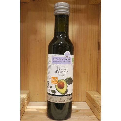 Bouteille huile avocat vierge - 250 ml