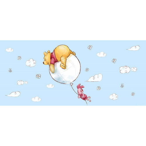 Poster g&eacute;ant Winnie l'Ourson Ballon Disney intisse 202X90 CM