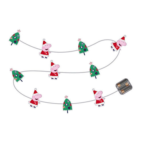 Guirlande lumineuse de noel Peppa Pig - 10 Leds