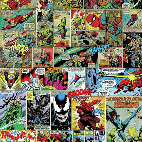 Toile Murale Marvel Comics