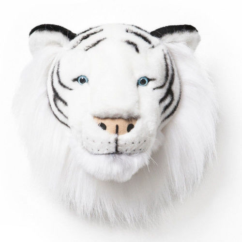 Troph&eacute;e Peluche Tigre blanc Albert Bibib & Co