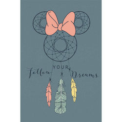 Tableau Disney - Minnie dreamcatcher - 60 cm x 90 cm