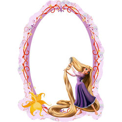 Miroir Princesse Raiponce Disney