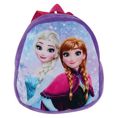 Disney reine des neiges sac &agrave; dos en peluche pour enfant h.22 cm