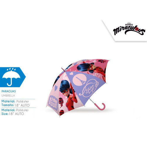 Parapluie Miraculous Ladybug - Multicolors - 46 cm