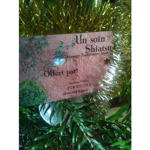 1 bon cadeau massage SHIATSU