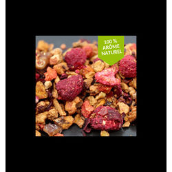 Infusion fruitée fraise framboise