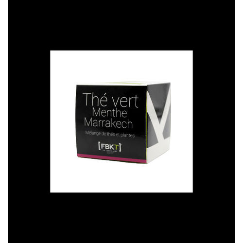 Th&eacute; Vert Menthe Marrakech en pyramide BIO