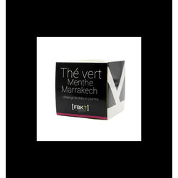 Thé Vert Menthe Marrakech en pyramide BIO