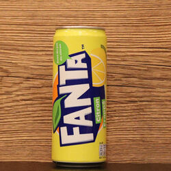 Canette Fanta Citron