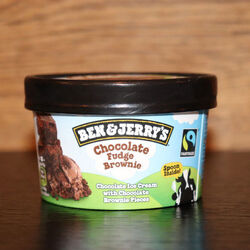 Glace Ben & Jerry's Chocolat & Brownie