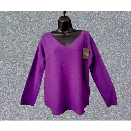 Pullsans couturetout doux col V
