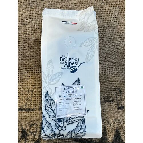 caf&eacute; - BOLIVAR COLOMBIE grain