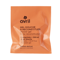 Gel douche à reconstituer parfum Abricot